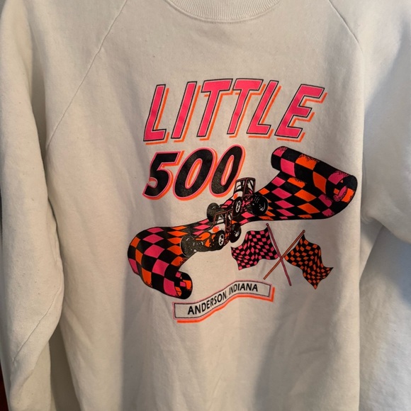 VINTAGE little 500 race sweatshirt - Picture 2 of 4